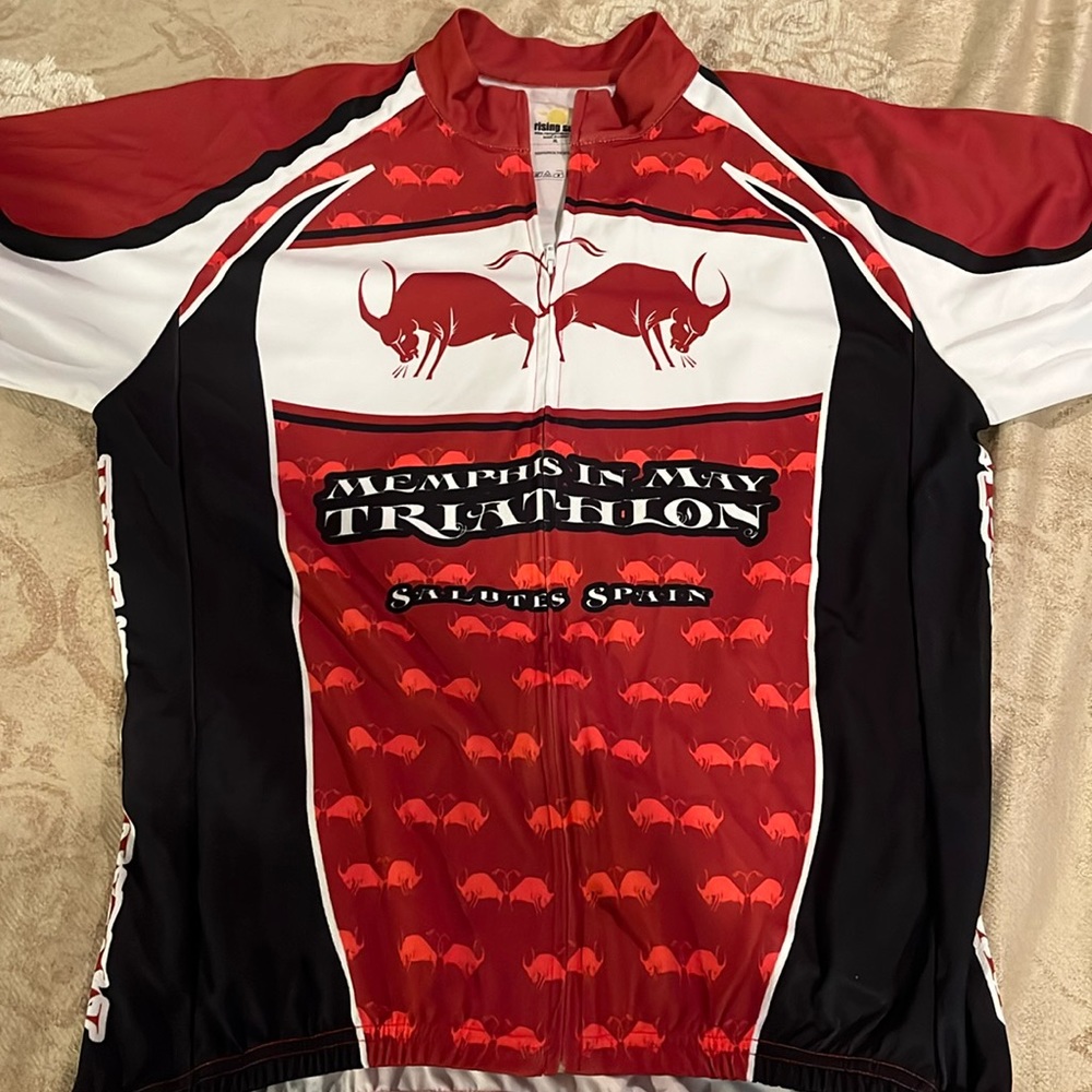 Memphis in May Triathlon Race Bike Run NWOT